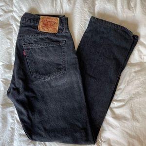 Black Levi’s 501 Jeans